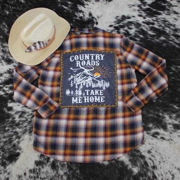 Country Roads Flannel - Picture 5 of 6